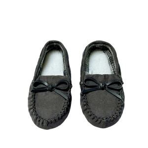 Fleece Lined Solid Slippers Size 8